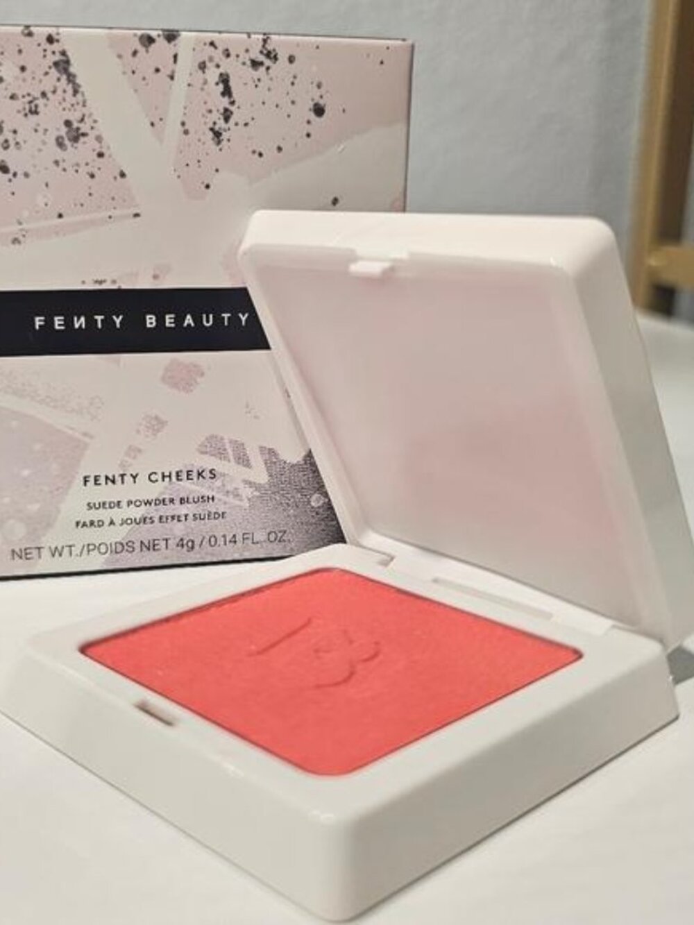 Fenty Beauty Fenty Cheeks Suede Powder Blush Lolly Poppy NEW